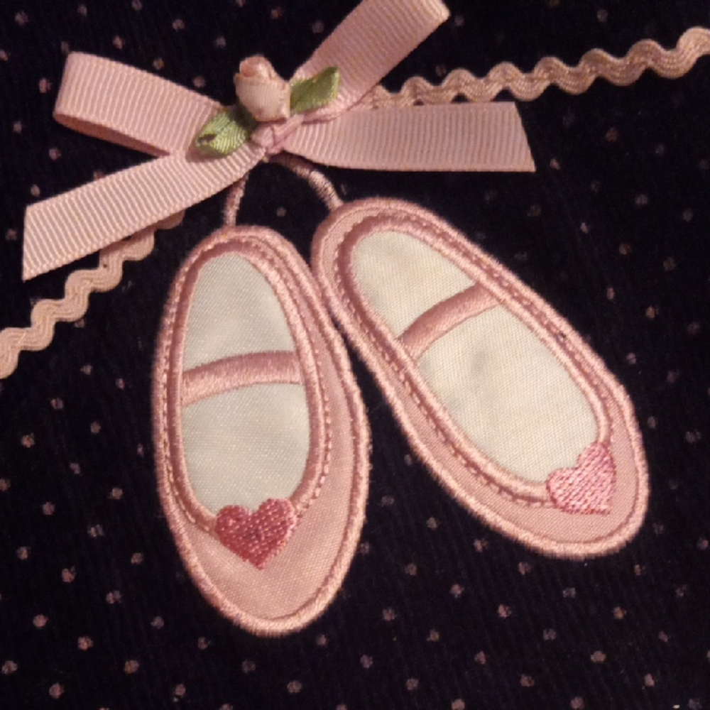Charming Black and Pink Kids Casual Dress - Picture 2 of 3